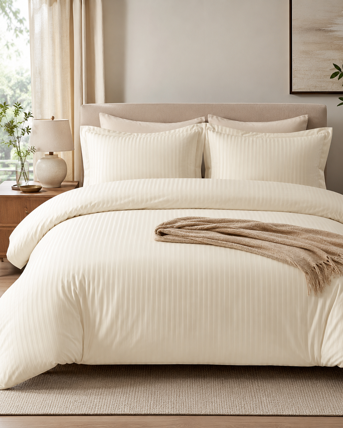 Glowvelyskin® MeadowBloom Reversible Comforter Set